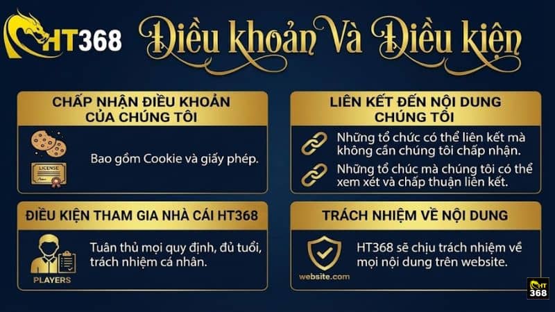 Chính sách Điều Khoản Và Điều Kiện tại HT368